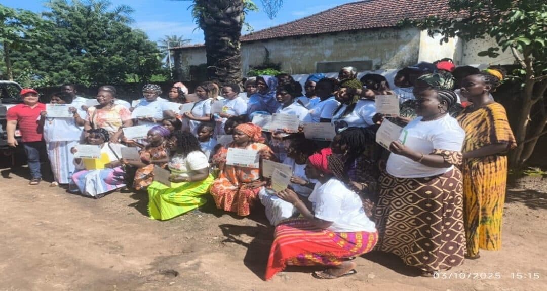 Formação reforça a liderança política feminina em Catió