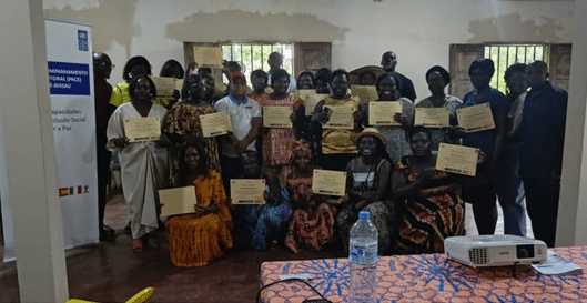 Mulheres reforçam competências políticas em Quinhamel